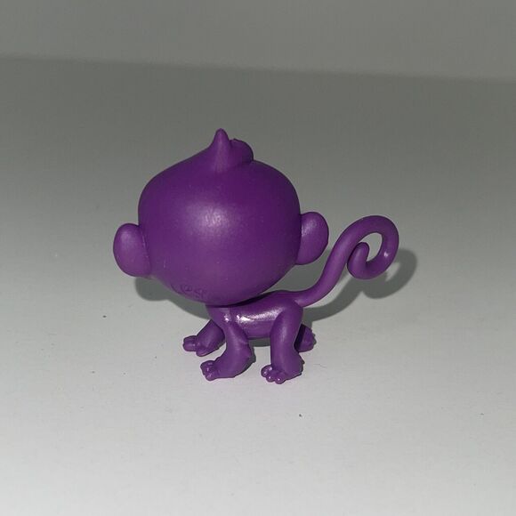 LITTLEST PET SHOP Lucky Pets Fortune cookie ultra lucky Chancer purple monkey - Picture 2 of 3